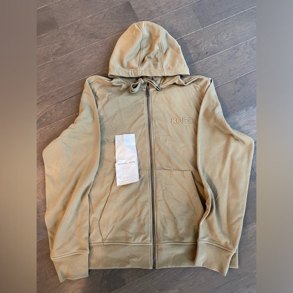 Michael Kors zip-up hoodie *NEW*